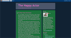 Desktop Screenshot of happyactor.blogspot.com