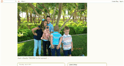 Desktop Screenshot of lundfam.blogspot.com