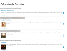 Tablet Screenshot of caldeiraodabruxinha.blogspot.com