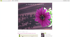 Desktop Screenshot of afaeriesgarden.blogspot.com