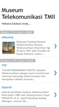 Mobile Screenshot of museum-telekomunikasi.blogspot.com