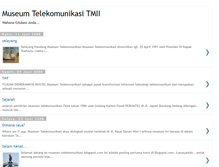 Tablet Screenshot of museum-telekomunikasi.blogspot.com
