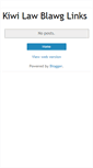Mobile Screenshot of kiwilawlinks.blogspot.com