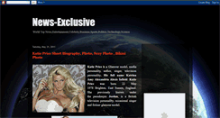 Desktop Screenshot of news-exclusive.blogspot.com