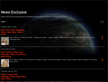 Tablet Screenshot of news-exclusive.blogspot.com