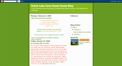 Desktop Screenshot of dutchlakeguesthouse.blogspot.com