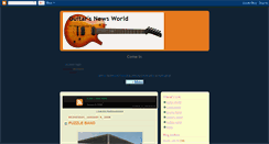 Desktop Screenshot of guitarworldblog.blogspot.com