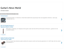 Tablet Screenshot of guitarworldblog.blogspot.com