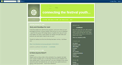 Desktop Screenshot of festivalyouth.blogspot.com
