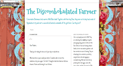 Desktop Screenshot of discombobulatedfarmer.blogspot.com