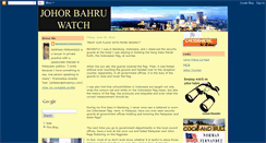 Desktop Screenshot of johorbahruwatch.blogspot.com