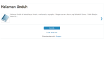 Tablet Screenshot of halamanunduh.blogspot.com