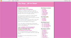 Desktop Screenshot of alexbingo.blogspot.com