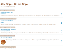 Tablet Screenshot of alexbingo.blogspot.com