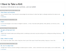 Tablet Screenshot of ihavetotakeaknit.blogspot.com