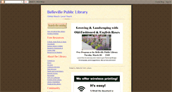 Desktop Screenshot of bellevillepl.blogspot.com