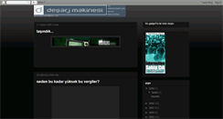 Desktop Screenshot of desarjmakinesi.blogspot.com