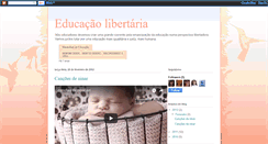 Desktop Screenshot of libertacaopelaeducacaovania.blogspot.com