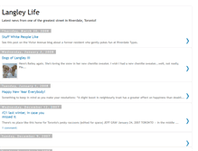 Tablet Screenshot of langleyavenue.blogspot.com