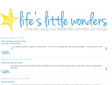 Tablet Screenshot of my-little-wonders.blogspot.com