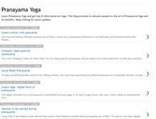 Tablet Screenshot of pranayama-yoga.blogspot.com