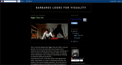 Desktop Screenshot of barbarosvisual.blogspot.com