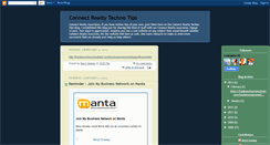 Desktop Screenshot of connectrealty-technotips.blogspot.com