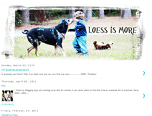 Tablet Screenshot of loessismore.blogspot.com