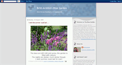 Desktop Screenshot of brittarnhildsbluegarden.blogspot.com