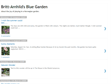 Tablet Screenshot of brittarnhildsbluegarden.blogspot.com