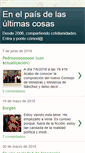 Mobile Screenshot of enelpaisdelasultimascosas.blogspot.com