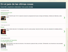 Tablet Screenshot of enelpaisdelasultimascosas.blogspot.com