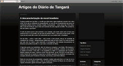 Desktop Screenshot of diariodetangaraartigos.blogspot.com