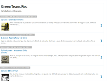 Tablet Screenshot of greenteamrec.blogspot.com