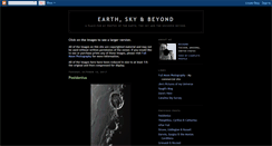 Desktop Screenshot of earthskybeyond.blogspot.com