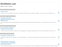 Tablet Screenshot of divenation.blogspot.com