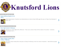 Tablet Screenshot of knutsford-lions.blogspot.com