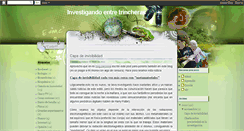 Desktop Screenshot of investigandoentretrincheras.blogspot.com