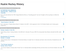 Tablet Screenshot of huskiehockeyhistory.blogspot.com