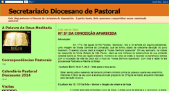 Desktop Screenshot of pastoraldiocesana.blogspot.com