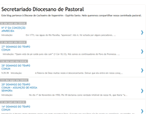 Tablet Screenshot of pastoraldiocesana.blogspot.com