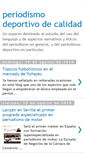 Mobile Screenshot of periodismodeportivodecalidad.blogspot.com