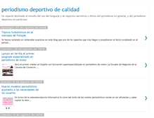 Tablet Screenshot of periodismodeportivodecalidad.blogspot.com