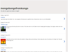 Tablet Screenshot of mongobongofromkongo.blogspot.com