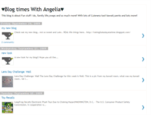 Tablet Screenshot of blogtimeswithangelia.blogspot.com