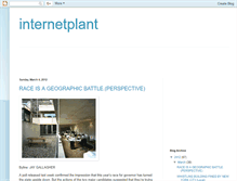 Tablet Screenshot of internetplant.blogspot.com