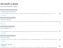 Tablet Screenshot of msoftisgreat.blogspot.com