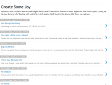 Tablet Screenshot of createsomejoy.blogspot.com