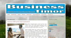 Desktop Screenshot of businesstimor.blogspot.com