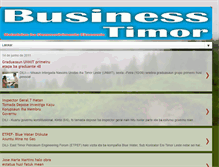 Tablet Screenshot of businesstimor.blogspot.com